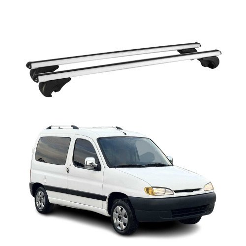 Krovni nosači za PEUGEOT PARTNER I 1996–2002 — aluminij (1) Krovni nosači za PEUGEOT PARTNER I 1996–2002 — aluminij (1)