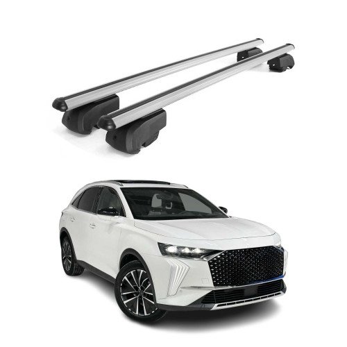 Krovni nosači za DS 7 / DS7 CROSSBACK 2017– — aluminij (6) Krovni nosači za DS 7 / DS7 CROSSBACK 2017– — aluminij (6)