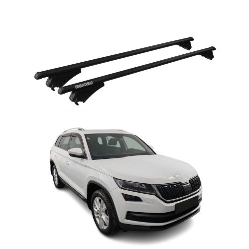 Krovni nosači za SKODA KODIAQ 2017–2023 — aluminij (1) Krovni nosači za SKODA KODIAQ 2017–2023 — aluminij (1)