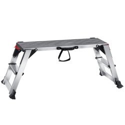 Radna platforma za skladište, nosivost 299 kg, od aluminija, na sklapanje