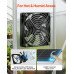 Solarni ventilator za provjetravanje staklenika i kokošinjca, 2 ventilatora, panel 30 W Solarni ventilator za provjetravanje staklenika i kokošinjca, 2 ventilatora, panel 30 W