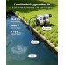 Aerator za ribnjak, 590 W, 147 l/min, 1 difuzor i crijevo od 30,5 m, za ribnjake do 1,2 ha Aerator za ribnjak, 590 W, 147 l/min, 1 difuzor i crijevo od 30,5 m, za ribnjake do 1,2 ha