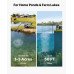 Aerator za ribnjak, 590 W, 147 l/min, 1 difuzor i crijevo od 30,5 m, za ribnjake do 1,2 ha Aerator za ribnjak, 590 W, 147 l/min, 1 difuzor i crijevo od 30,5 m, za ribnjake do 1,2 ha