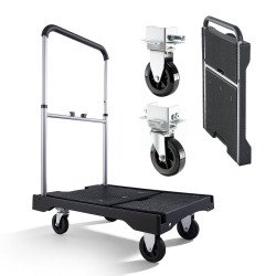 Platformna kolica za skladište, nosivost 150 kg (1) Platformna kolica za skladište, nosivost 150 kg (1)