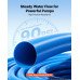 Plosnato PVC crijevo za ispust vode iz pumpe, unutarnji promjer 38 mm, duljina 15,2 m