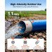 Plosnato PVC crijevo za ispust vode iz pumpe, unutarnji promjer 38 mm, duljina 15,2 m