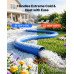 Plosnato PVC crijevo za ispust vode iz pumpe, unutarnji promjer 38 mm, duljina 15,2 m