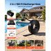 Plosnato PVC crijevo za ispust vode iz pumpe, unutarnji promjer 51 mm, duljina 30,48 m