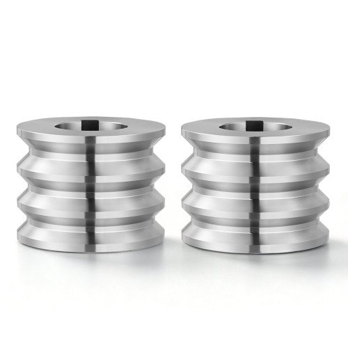 Zamjenski valjci za valjaonicu za nakit, 2 četvrtasta valjka, utori 8, 9 i 10 mm Zamjenski valjci za valjaonicu za nakit, 2 četvrtasta valjka, utori 8, 9 i 10 mm