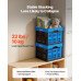 Set od 3 sklopive plastične kutije od 25 L, nosivost 10 kg po kutiji, sklopljene 7,8 cm