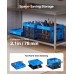 Set od 3 sklopive plastične kutije od 25 L, nosivost 10 kg po kutiji, sklopljene 7,8 cm