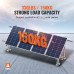 Podesivi nosači za solarne panele 30–60°, 2 kompleta za 4 do 8 panela, ugljični čelik