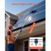 Teleskopska šipka za pranje solarnih panela vodom, do 10 m, s četkom i gumenim brisačem Teleskopska šipka za pranje solarnih panela vodom, do 10 m, s četkom i gumenim brisačem
