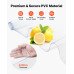 Prozirna PVC lamelna zavjesa za vrata hladnjače i skladišta, 2,1 × 2,4 m, 14 traka