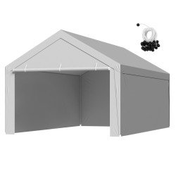 Zamjenska cerada za nadstrešnicu vozila, 3,6 × 6 m (21,6 m²), vodootporno (1) Zamjenska cerada za nadstrešnicu vozila, 3,6 × 6 m (21,6 m²), vodootporno (1)