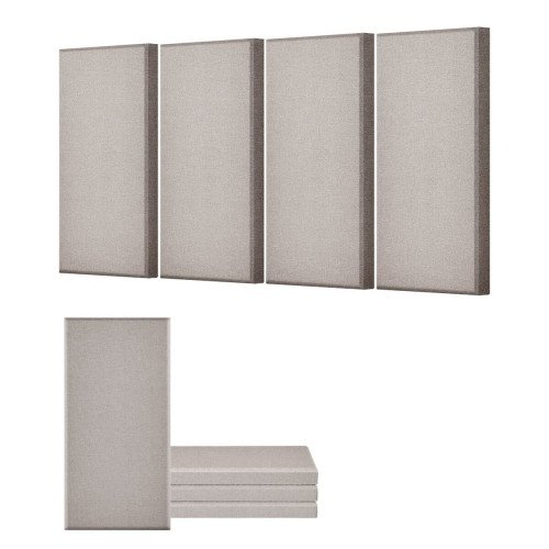 Akustički zidni paneli za upijanje zvuka i smanjenje odjeka, 4 dijela, 64 × 33 × 25 cm (2) Akustički zidni paneli za upijanje zvuka i smanjenje odjeka, 4 dijela, 64 × 33 × 25 cm (2)