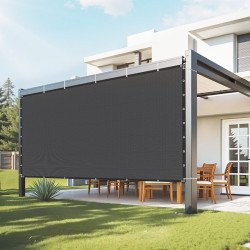 Sunčano jedro / tenda za sjenu, 2,44 × 3,66 m (8,9 m²), 90 % zasjene, 140 g/m², crna Sunčano jedro / tenda za sjenu, 2,44 × 3,66 m (8,9 m²), 90 % zasjene, 140 g/m², crna