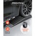 Servisne rampe za automobil, set od 4, visina podizanja 6,5 cm, niski profil, 70 × 20 cm