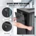 Zidni rack ormar za mrežnu opremu, 9U, dubina 39 cm, nosivost 91 kg, staklena vrata, brava