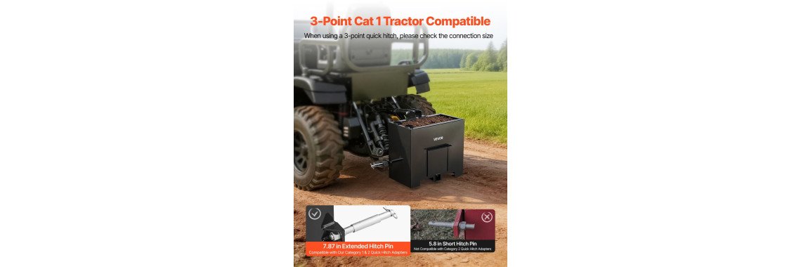 Balast za traktor: sanduk za protuteg na 3-točkastom priključku i zašto treba uz prednji utovarivač