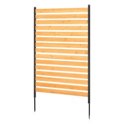 Drvena panel-ograda za skrivanje klime, kanti i opreme bazena, 98 × 155 cm