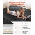 Sklopivi tatami madrac Queen, 203 × 152 × 8,9 cm, 9 slojeva pjene, s torbom, crni Sklopivi tatami madrac Queen, 203 × 152 × 8,9 cm, 9 slojeva pjene, s torbom, crni