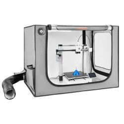 Kućište za 3D pisač za radionicu, vodootporno, s ventilacijom, veliko, za Bambu Lab A1