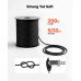 Paracord najlonsko uže 4 mm × 61 m, 7-nitna jezgra, lomna sila 272 kg, crno Paracord najlonsko uže 4 mm × 61 m, 7-nitna jezgra, lomna sila 272 kg, crno