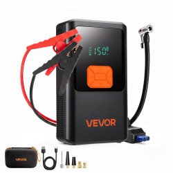 Starter akumulatora s kompresorom za gume, 4000 A, 12.000 mAh, benzin do 9,0 L, dizel do 8,0 L Starter akumulatora s kompresorom za gume, 4000 A, 12.000 mAh, benzin do 9,0 L, dizel do 8,0 L