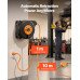 Automatski kabelski bubanj 10 m za zid ili strop, 3 utičnice, 230 V / 3000 W, toplinska zaštita