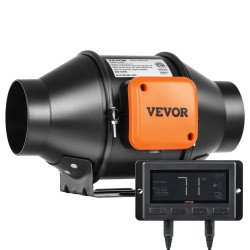 Cijevni ventilator za odsis i dovod zraka kroz ventilacijske cijevi, 3673 l/min, EC motor Cijevni ventilator za odsis i dovod zraka kroz ventilacijske cijevi, 3673 l/min, EC motor