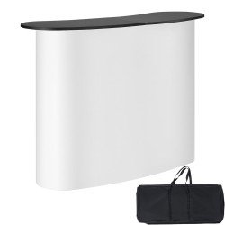 Sklopiv prijenosni pult za sajmove za ured, 130 × 47 × 94 cm
