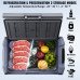 Auto hladnjak s kompresorom, 45 L, jedna komora i svjetlo, −20 do 20 °C, 12/24 V i 220 V Auto hladnjak s kompresorom, 45 L, jedna komora i svjetlo, −20 do 20 °C, 12/24 V i 220 V