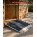 Rampa za prag, nosivost 318 kg, od aluminija, podesive visine