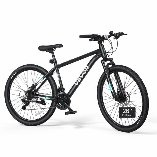 Brdski bicikl, kotači 66 cm, 21 brzina Shimano, prednji amortizer, aluminijski okvir, disk kočnice Brdski bicikl, kotači 66 cm, 21 brzina Shimano, prednji amortizer, aluminijski okvir, disk kočnice