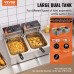 Friteza za prženje hrane u dubokom ulju, 20 L, 5000 W, od nehrđajućeg čelika, na struju Friteza za prženje hrane u dubokom ulju, 20 L, 5000 W, od nehrđajućeg čelika, na struju