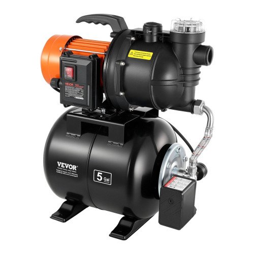 Hidrofor za crpljenje vode iz bunara i održavanje stalnog tlaka, 19 L, 1100 W, 5300 l/h, 3 bar Hidrofor za crpljenje vode iz bunara i održavanje stalnog tlaka, 19 L, 1100 W, 5300 l/h, 3 bar