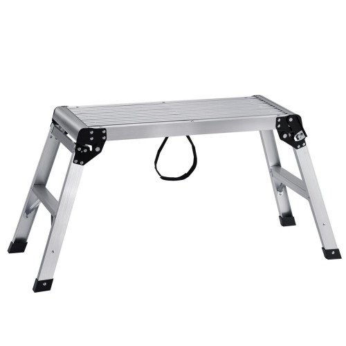 Radna platforma za skladište, nosivost 150 kg, od aluminija, na sklapanje Radna platforma za skladište, nosivost 150 kg, od aluminija, na sklapanje