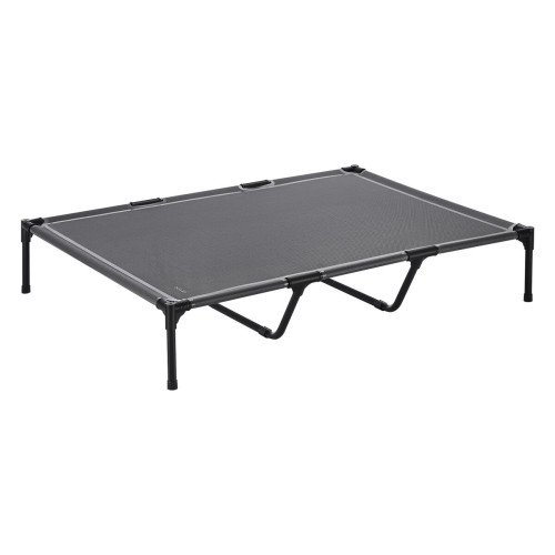 Povišeni ležaj za velike pse, XL, 122 × 91 cm, nosivost 60 kg, čelični okvir i mrežasta tkanina Povišeni ležaj za velike pse, XL, 122 × 91 cm, nosivost 60 kg, čelični okvir i mrežasta tkanina