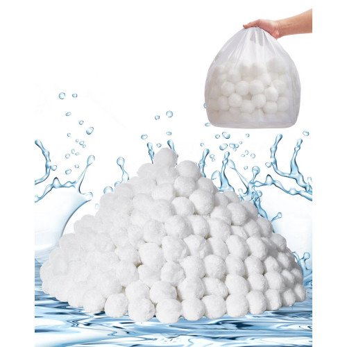 Filtarske kuglice za pješčani filtar bazena (umjesto pijeska), 2,1 kg Filtarske kuglice za pješčani filtar bazena (umjesto pijeska), 2,1 kg