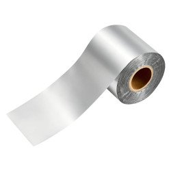 Folija za vruće žigosanje, srebrna, rola 6 cm × 120 m, za kožu, papir, drvo i plastiku Folija za vruće žigosanje, srebrna, rola 6 cm × 120 m, za kožu, papir, drvo i plastiku