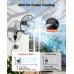 Zidni ventilator za hlađenje velikih prostora, s raspršivanjem vode, 3 brzine Zidni ventilator za hlađenje velikih prostora, s raspršivanjem vode, 3 brzine