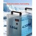 Rashladnik vode s kompresorom za CO2 laser, rashladni učin 1600 W, spremnik 7 L, protok 16 L/min Rashladnik vode s kompresorom za CO2 laser, rashladni učin 1600 W, spremnik 7 L, protok 16 L/min