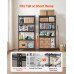 Regal s 5 polica od MDF ploča i čeličnim okvirom, 75,9 × 30,9 × 152 cm, nosivost 907,2 kg Regal s 5 polica od MDF ploča i čeličnim okvirom, 75,9 × 30,9 × 152 cm, nosivost 907,2 kg
