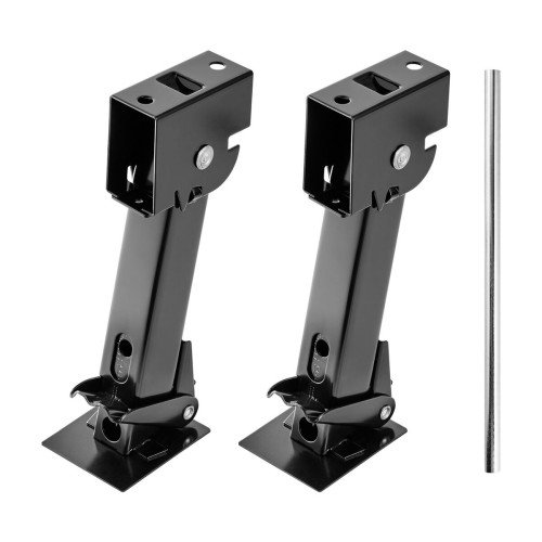 Teleskopski potpornici prikolice na preklop, 2 komada, 29,7–46,2 cm, nosivost 454 kg