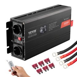 Pretvarač čistog sinusa za pretvorbu napona akumulatora u mrežni napon, 2000 W, 12 V Pretvarač čistog sinusa za pretvorbu napona akumulatora u mrežni napon, 2000 W, 12 V