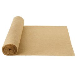 Jutena tkanina (burlap) u roli za zaštitu stabala, biljaka i ukrase, 101,6 cm × 22,9 m (23,2 m²)