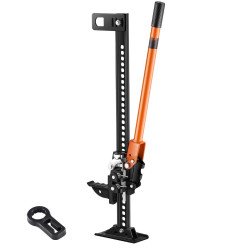 Terenska dizalica (farm jack) 3,18 t, ukupna visina 84,5 cm, podizanje 13–71 cm, ručna, s račnom