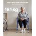 Toaletna stolica s posudom, podesive visine, 5 L, 3 u 1, nosivost 181 kg