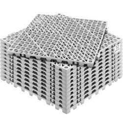 Spojive drenažne PVC podloge protiv klizanja 30,5 × 30,5 cm, 12 kom, za mokre prostore Spojive drenažne PVC podloge protiv klizanja 30,5 × 30,5 cm, 12 kom, za mokre prostore